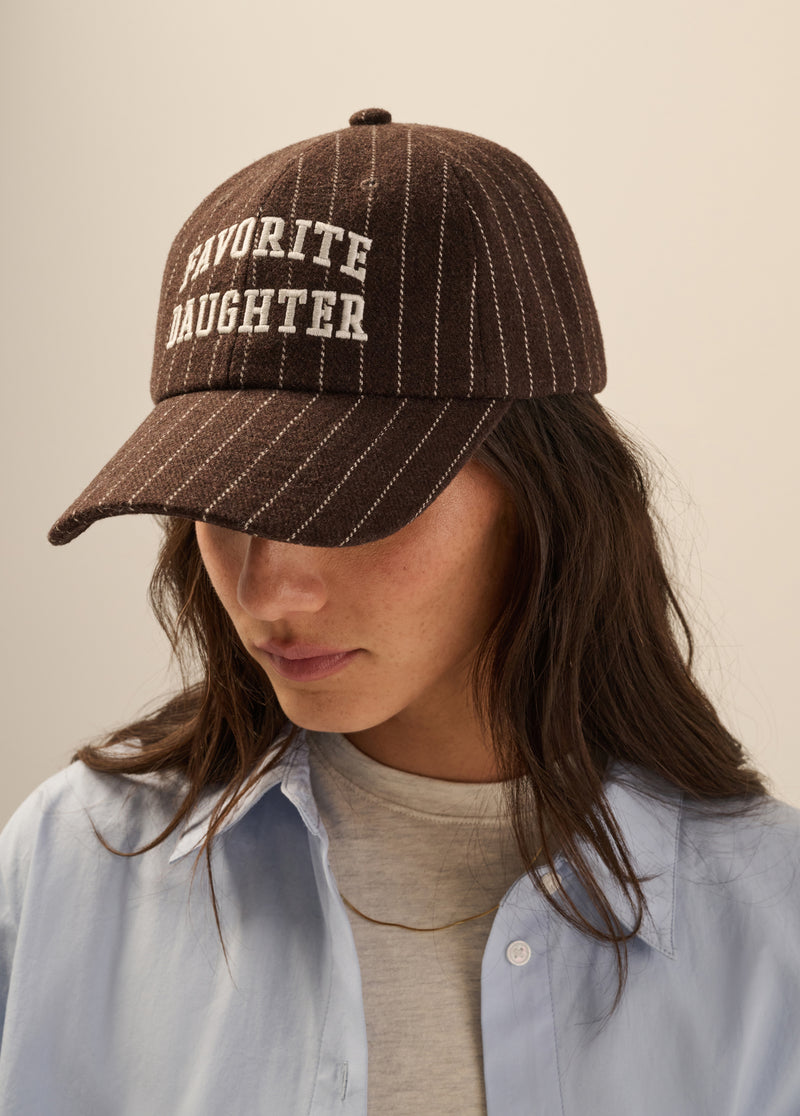 THE WOOL STRIPE BASEBALL HAT