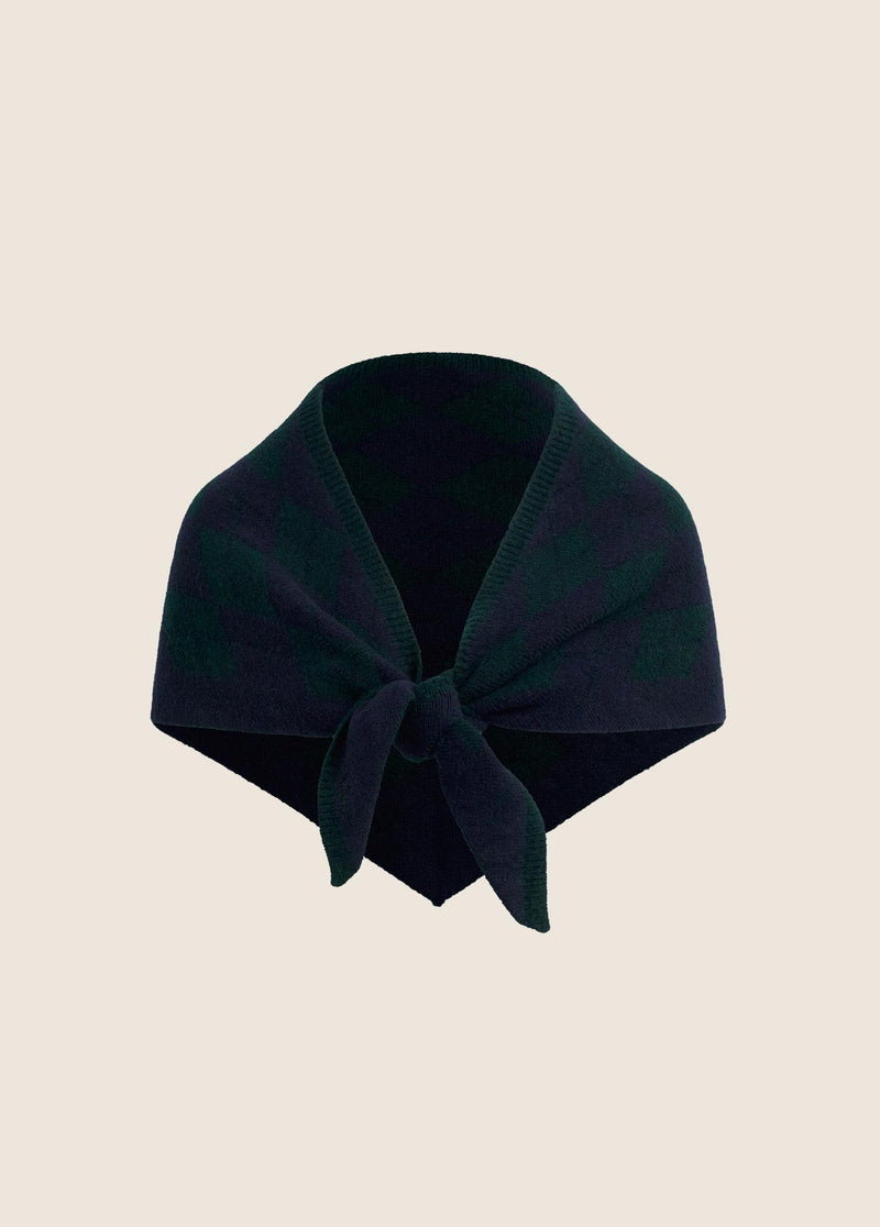 THE ARGYLE TRIANGLE SCARF