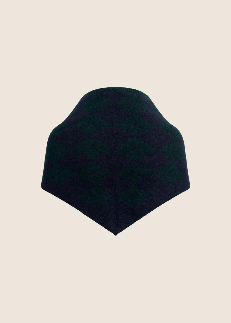 THE ARGYLE TRIANGLE SCARF