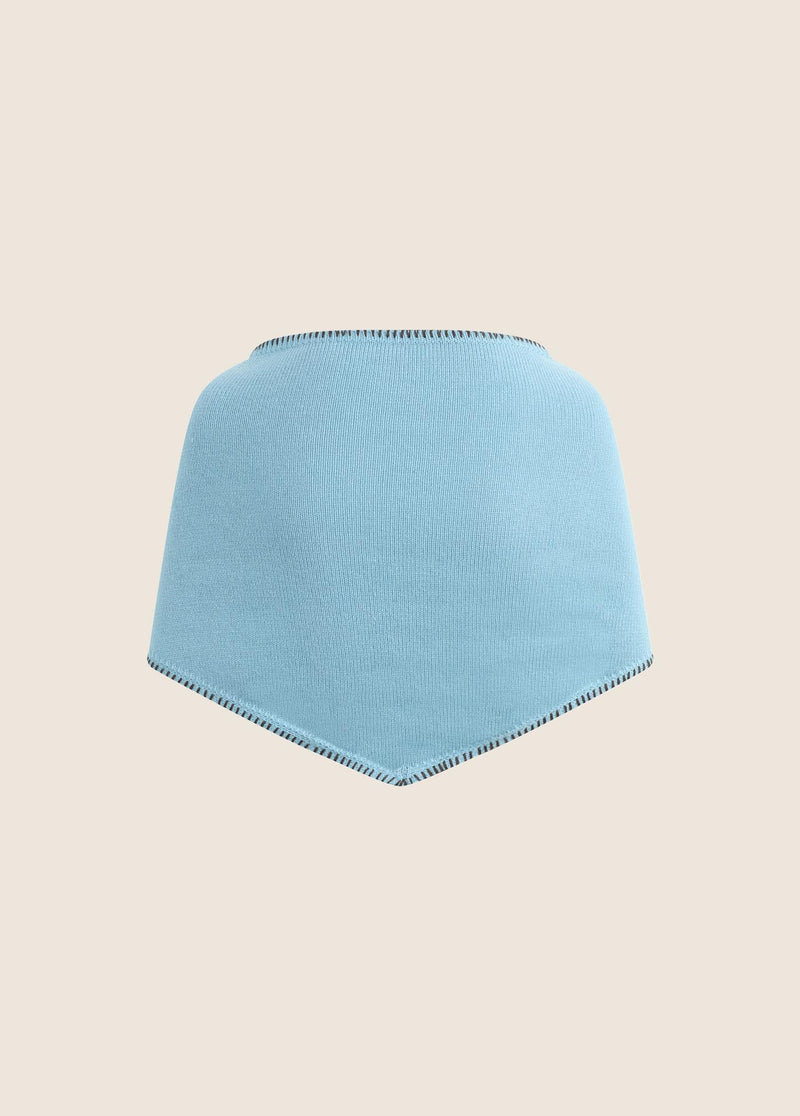 THE STITCHED TRIANGLE SCARF