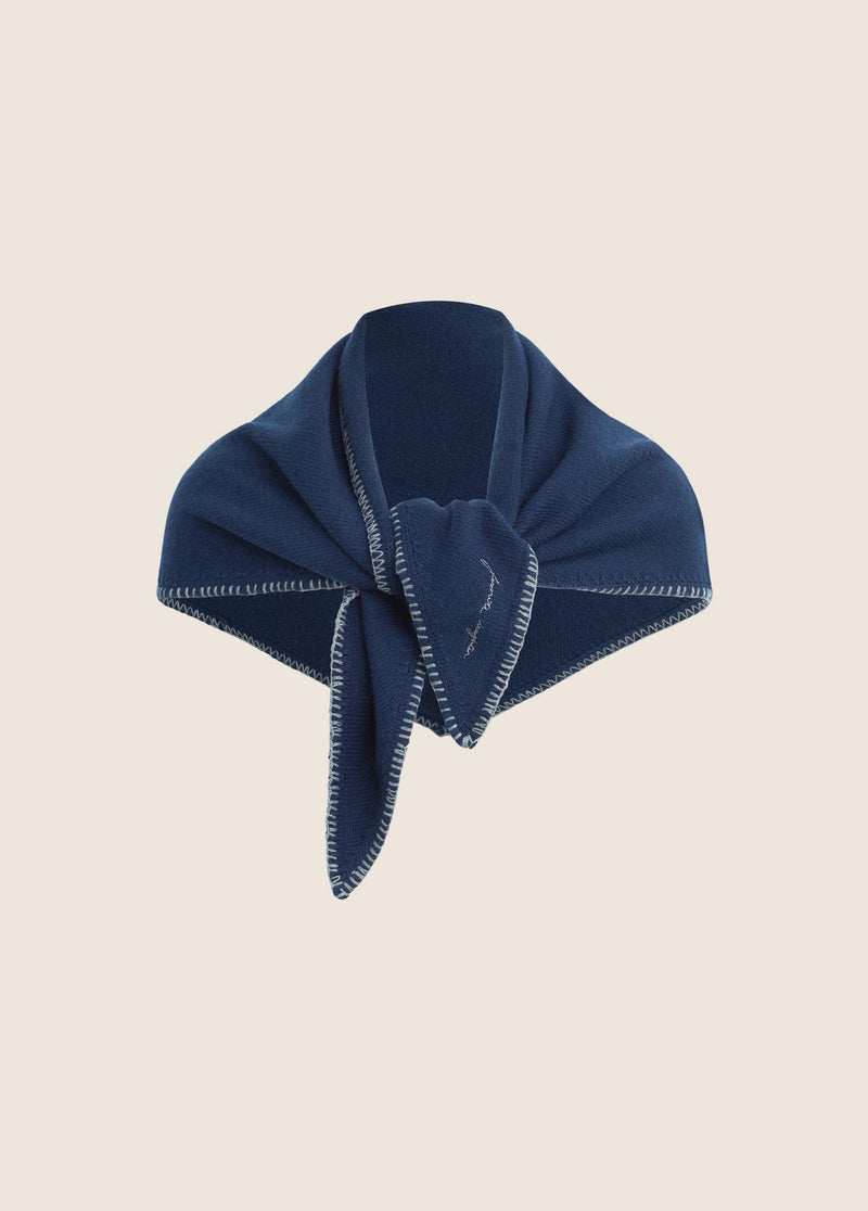 THE STITCHED TRIANGLE SCARF