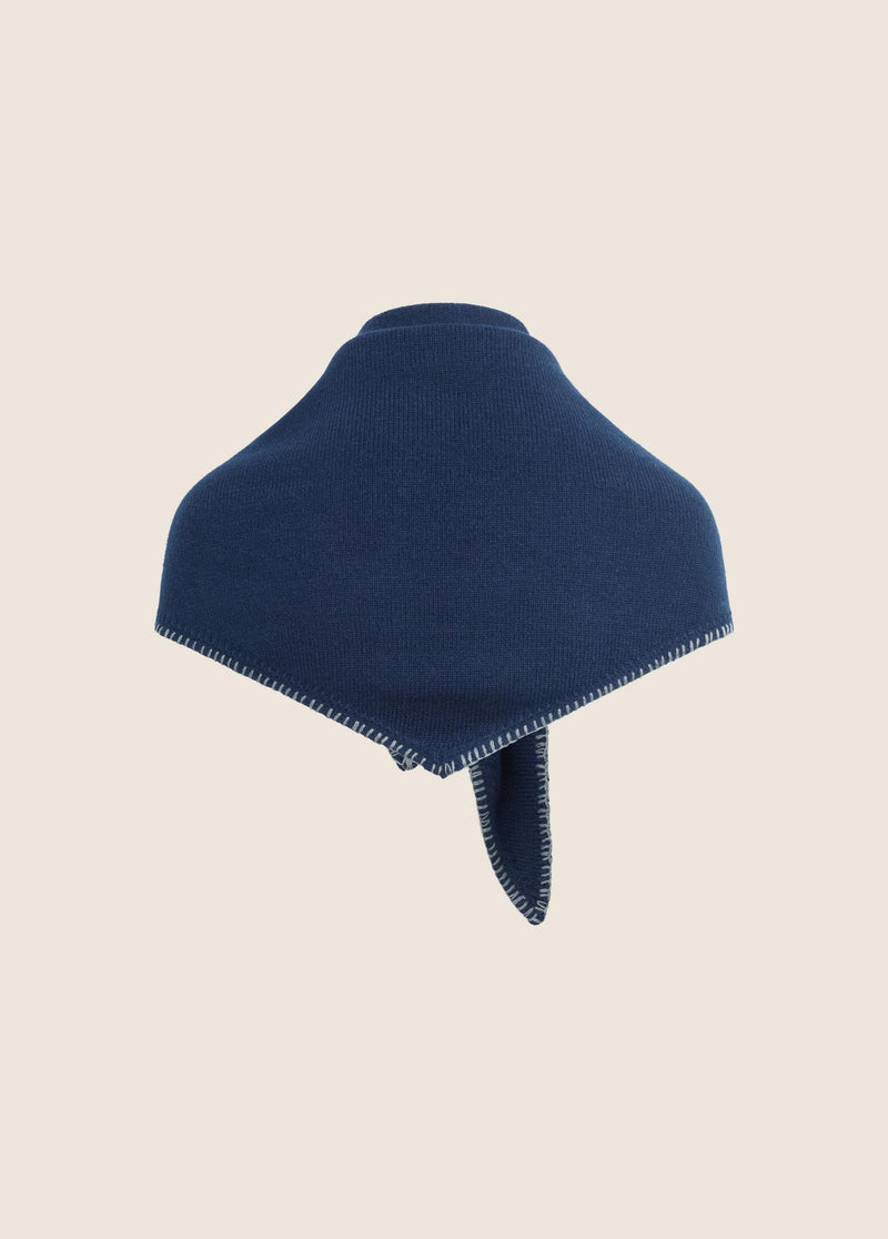 THE STITCHED TRIANGLE SCARF
