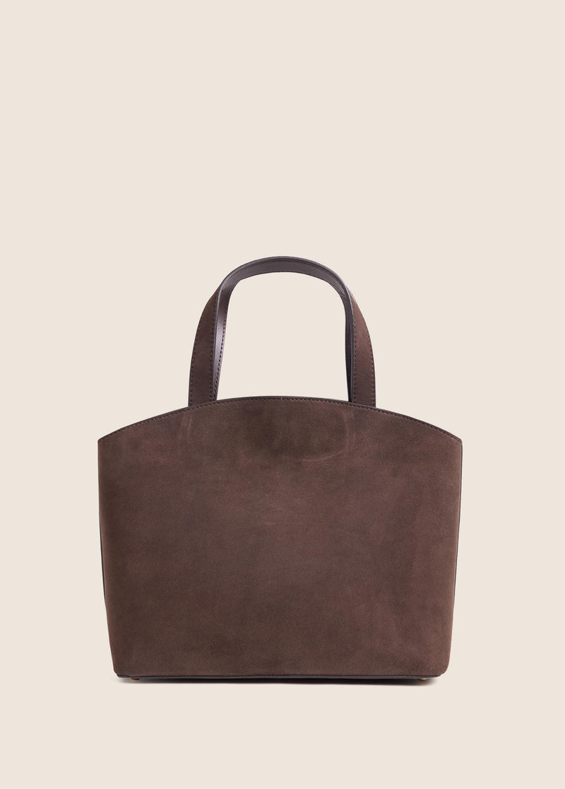 THE SUEDE HEIRLOOM MINI TOTE