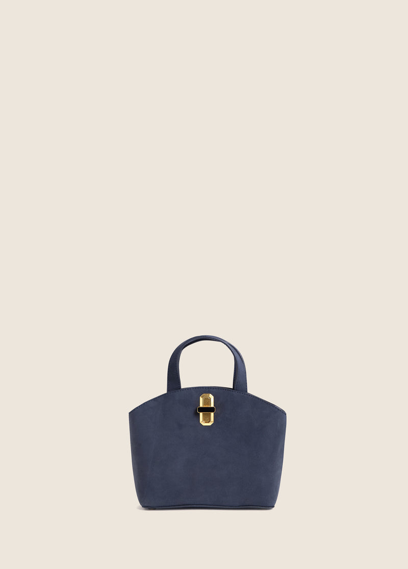 THE SUEDE HEIRLOOM MINI TOTE