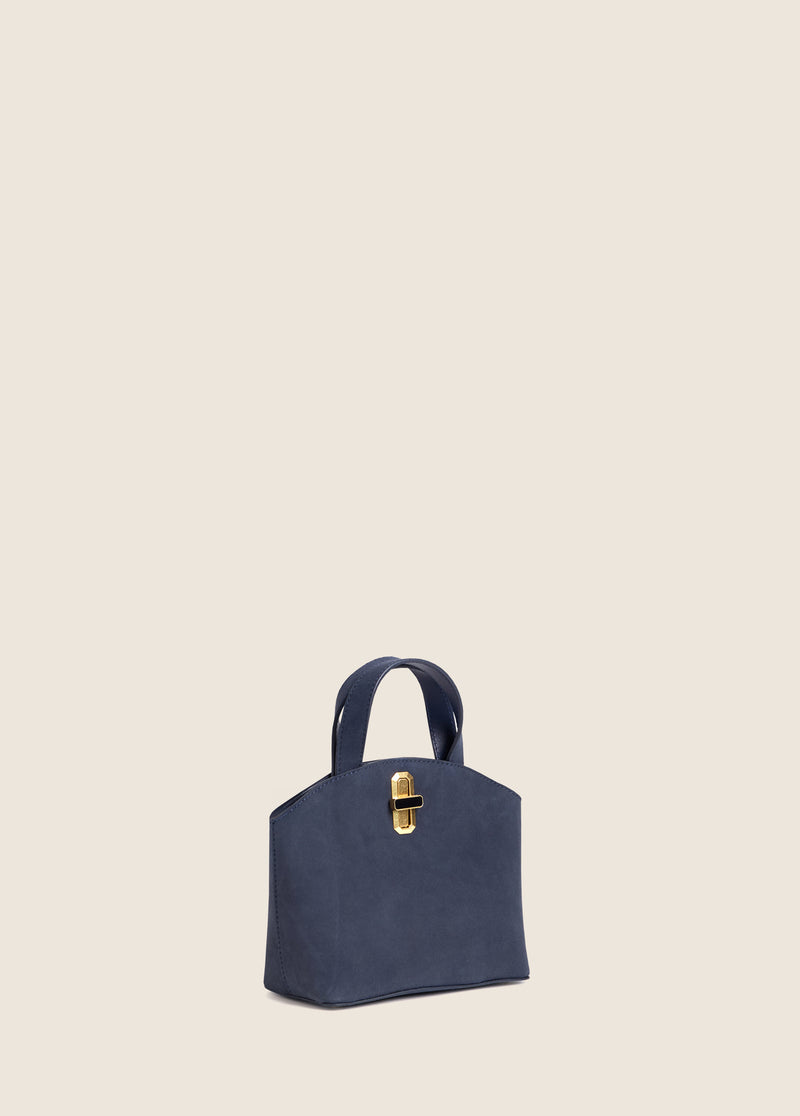 THE SUEDE HEIRLOOM MINI TOTE