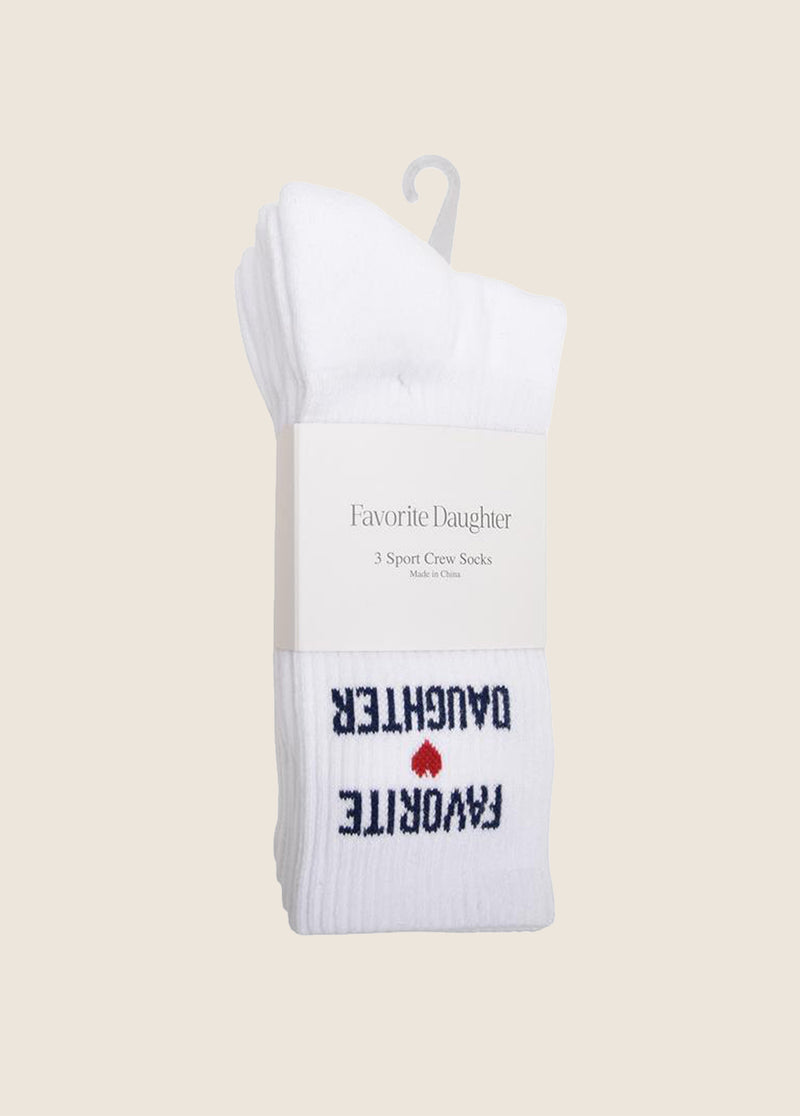 THE FAVORITE DAUGHTER HEART SOCK SET