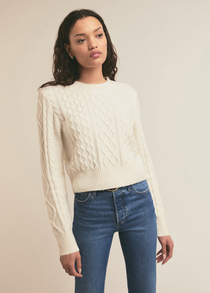 white froth