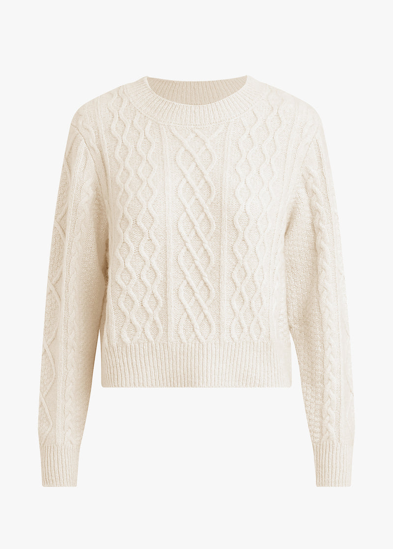 white froth