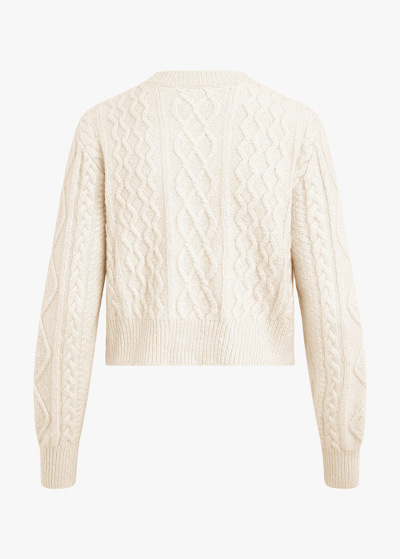 white froth