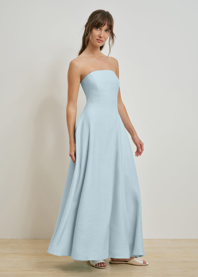 formal linen dress THE FAVORITE LINEN DRESS
