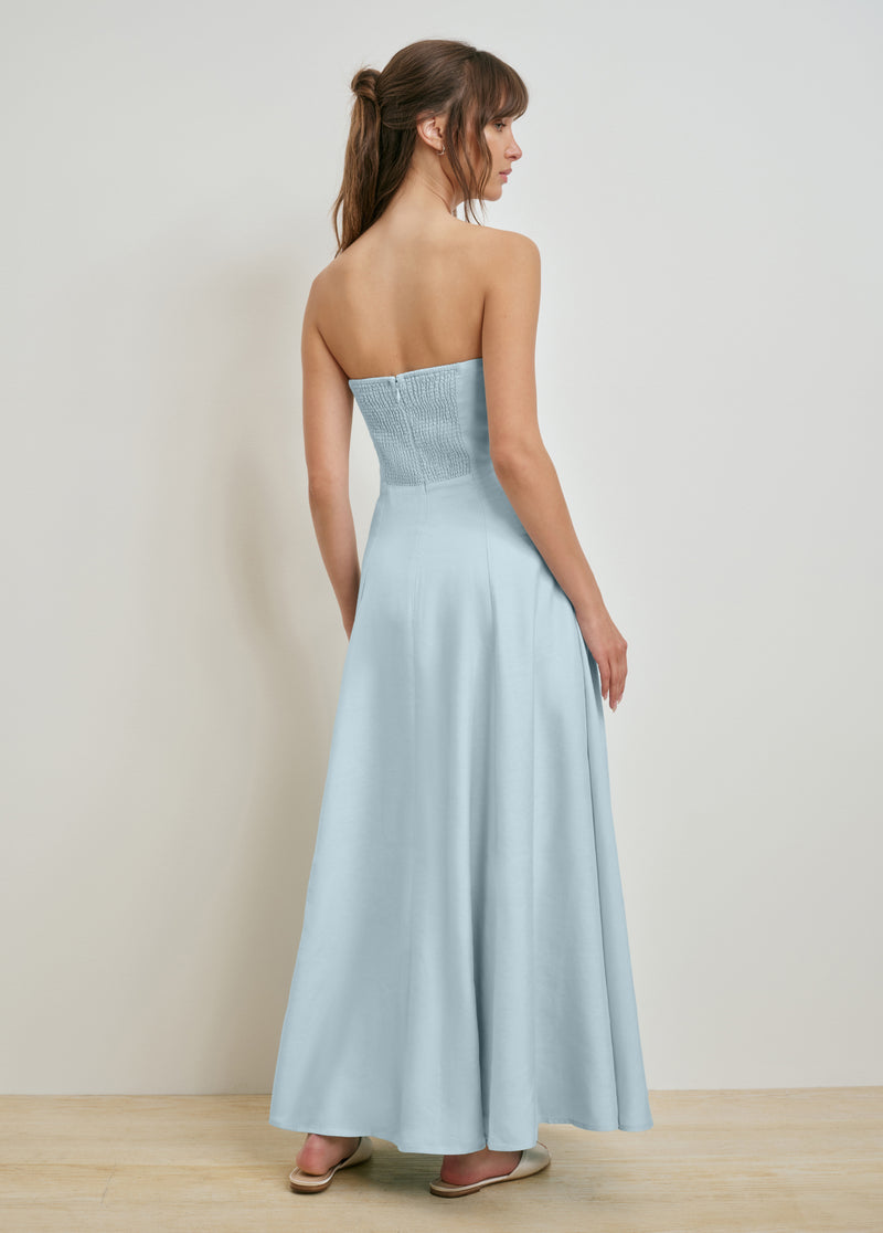 Favorite Daughter The Favorite Linen Dress in Baby Blue