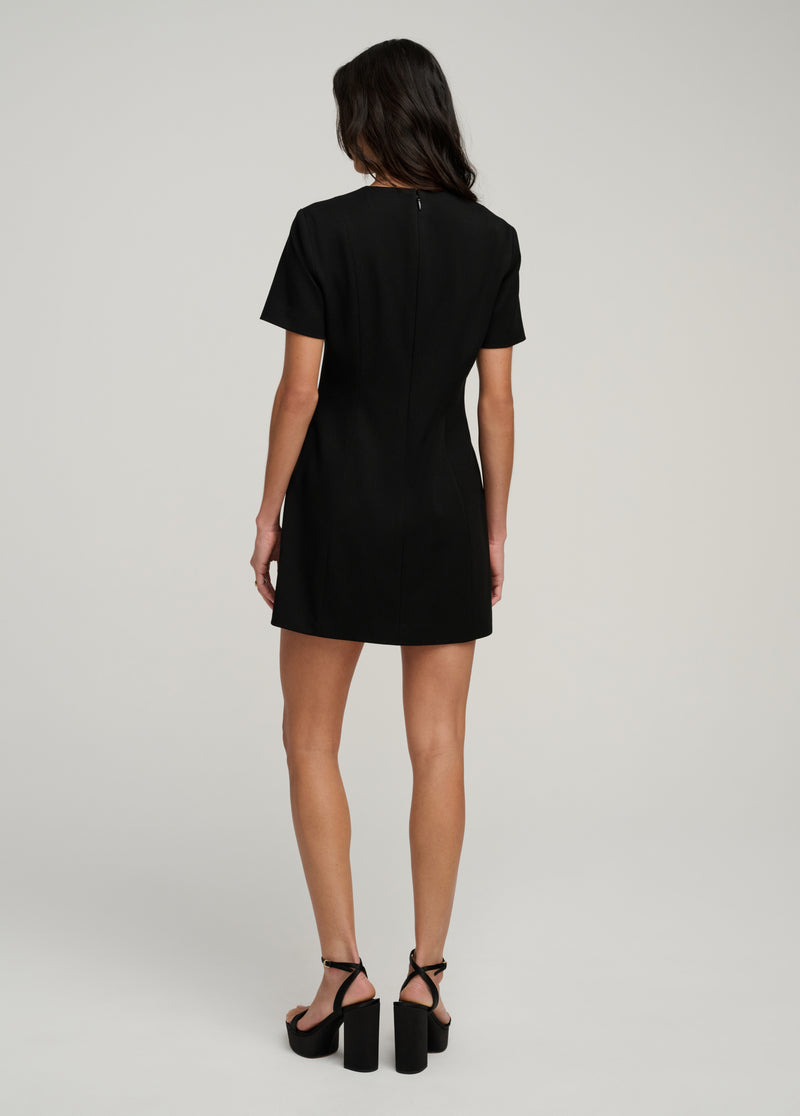 cherie tie back knit mini dress Chic Knit Mini Dress: Versatile Style for Any Occasion
