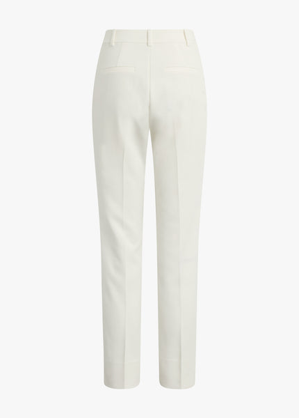 white cigarette pants Unique Vintage Plus Size 1960s these slim pants are part of D St. John Knits White Stretch