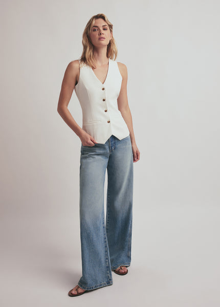 THE MASHA SUPER HIGH RISE WIDE LEG | Favorite Daughter