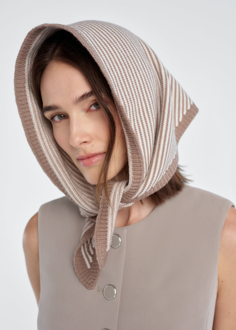 soft taupe stripe