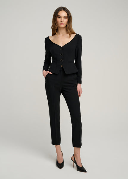 Favorite Daughter The Favorite Cigarette Pant in Black