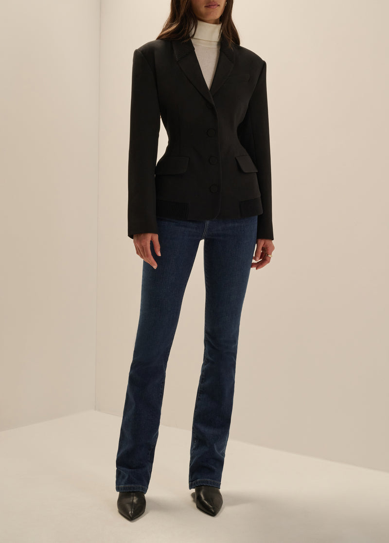 THE FITTED VARSITY BLAZER