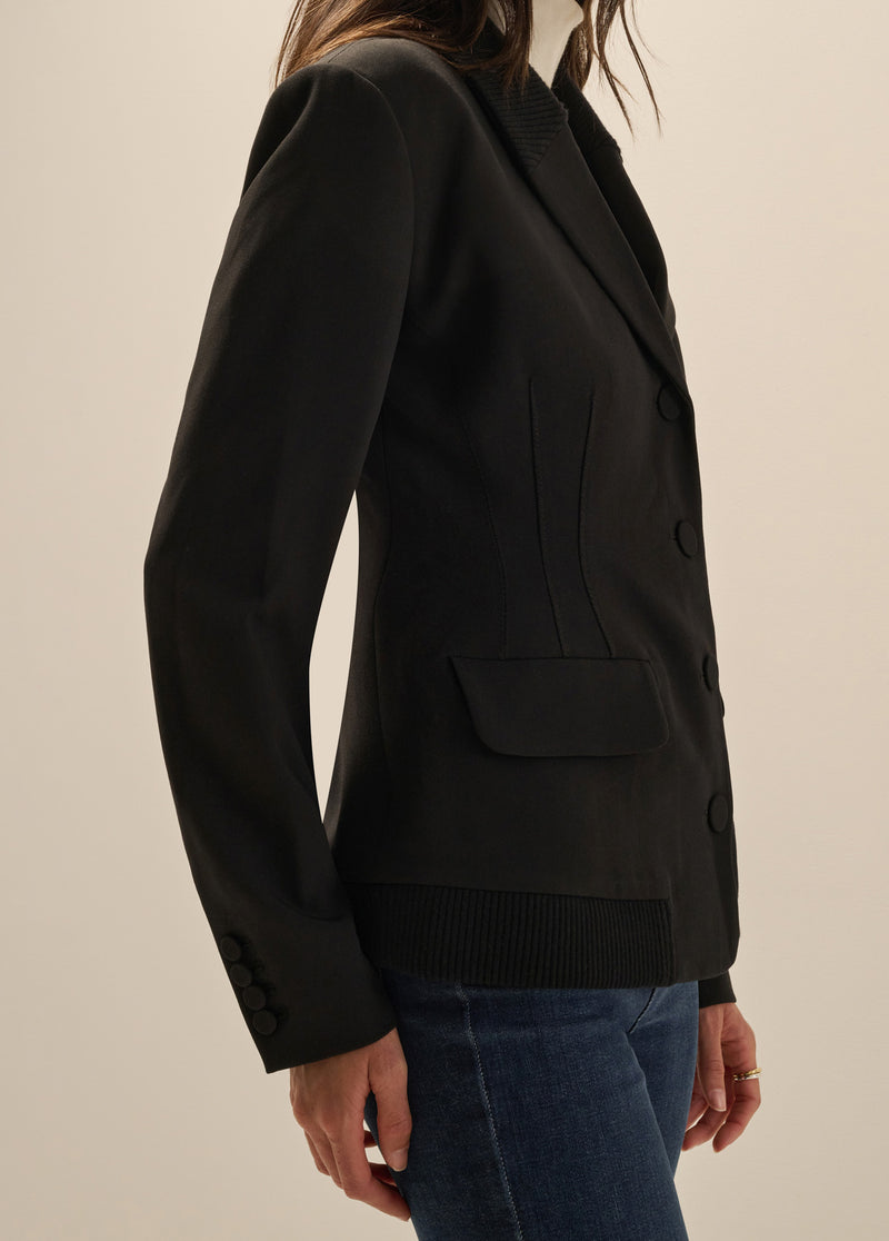 THE FITTED VARSITY BLAZER