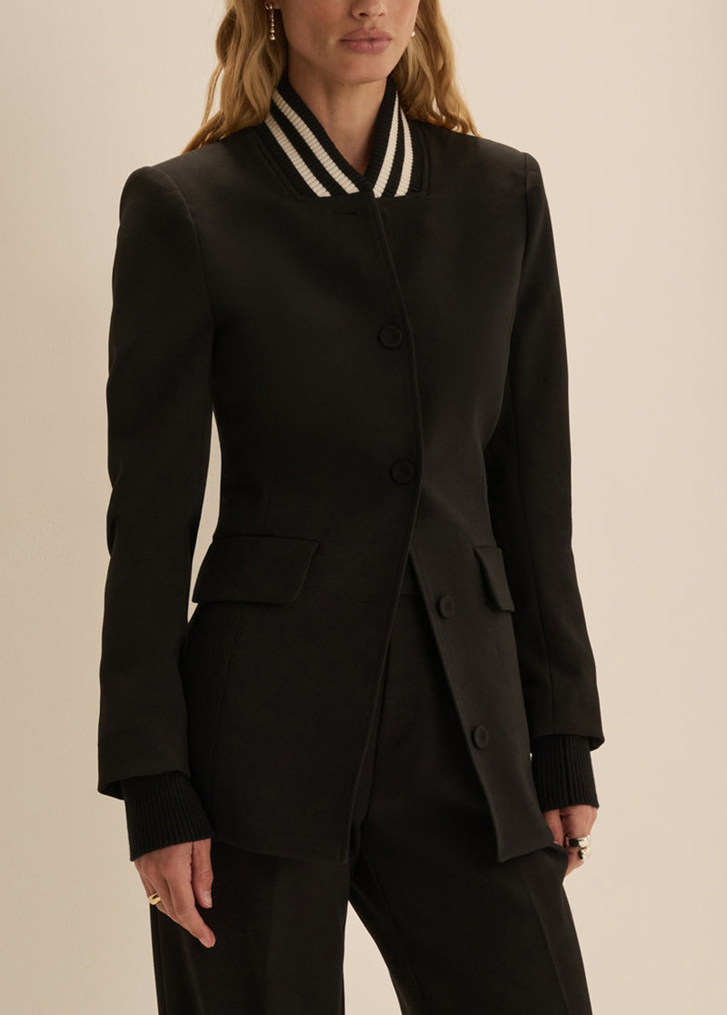 THE PETITE VARSITY BLAZER