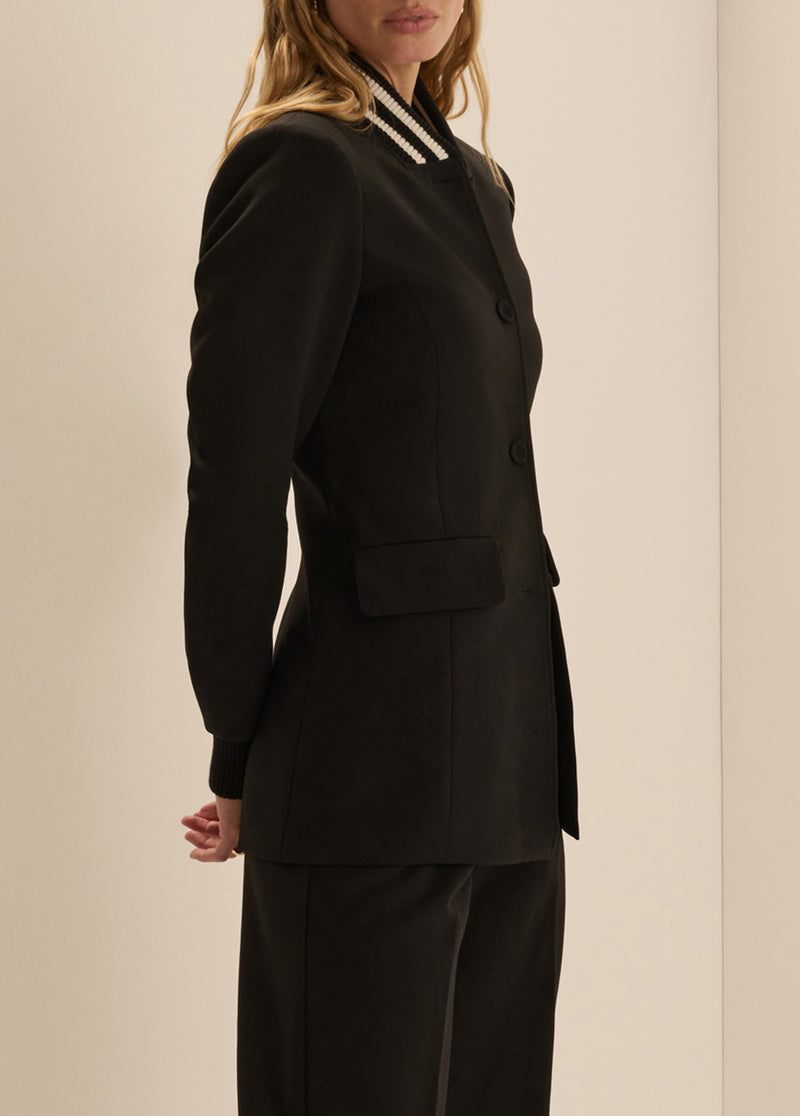 THE PETITE VARSITY BLAZER