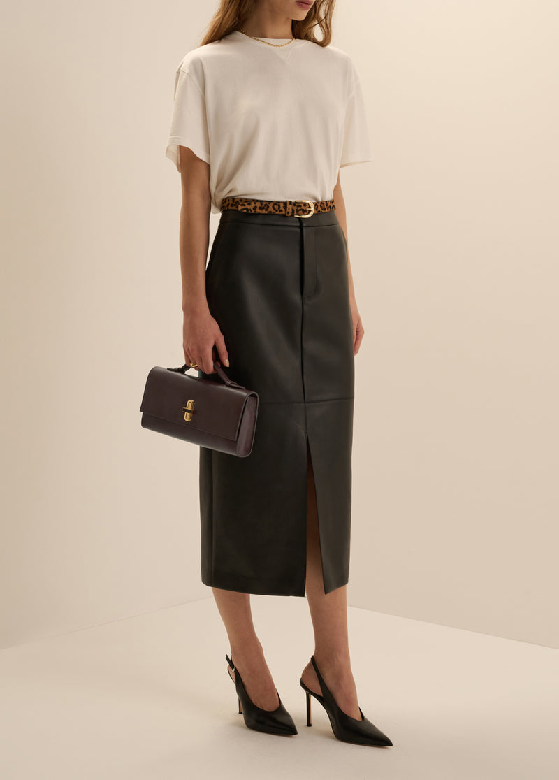 THE LEATHER HEIRLOOM CLUTCH