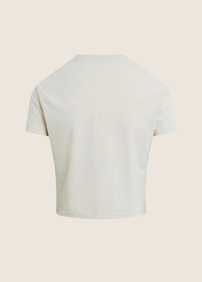 THE CROPPED SIGNATURE TEE