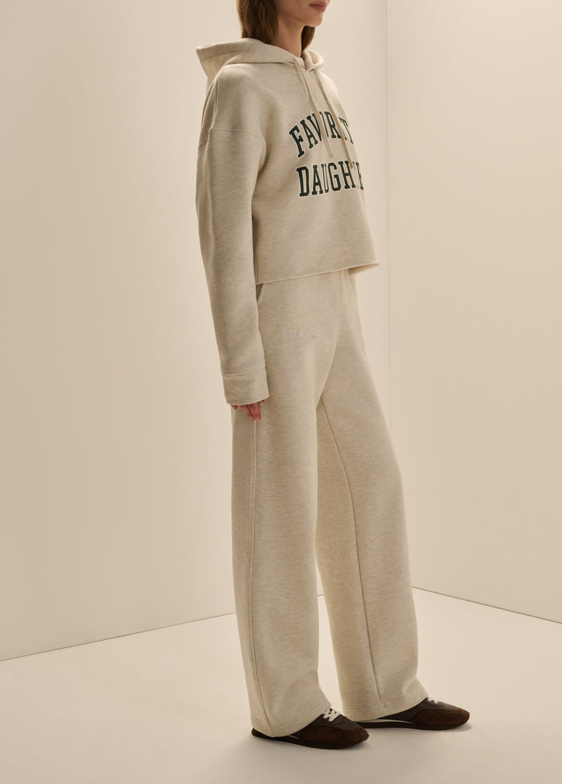 THE CROPPED COLLEGIATE HOODIE