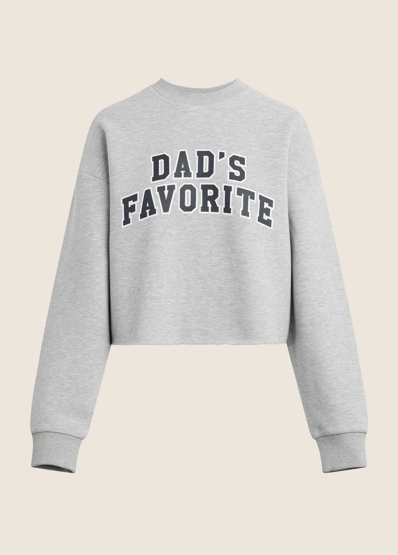 THE CROPPED DAD'S FAVORITE SWEATSHIRT