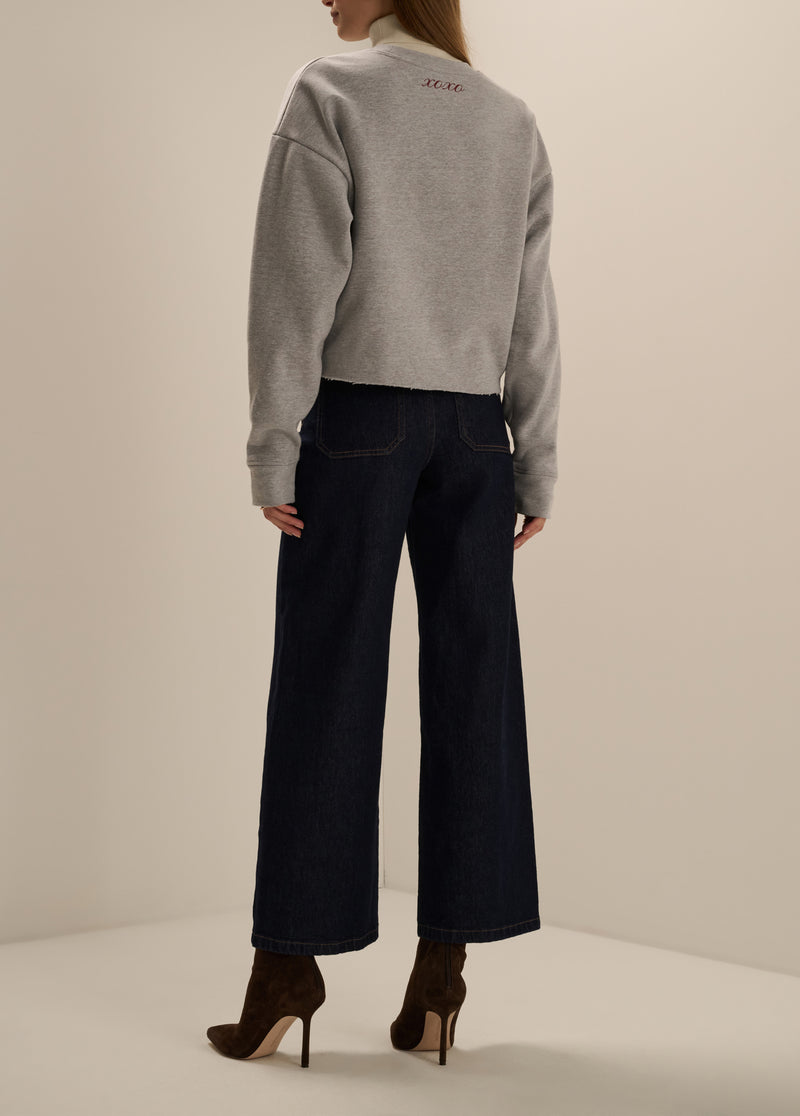 THE CROPPED FAVORITE DAUGHTER SWEATSHIRT
