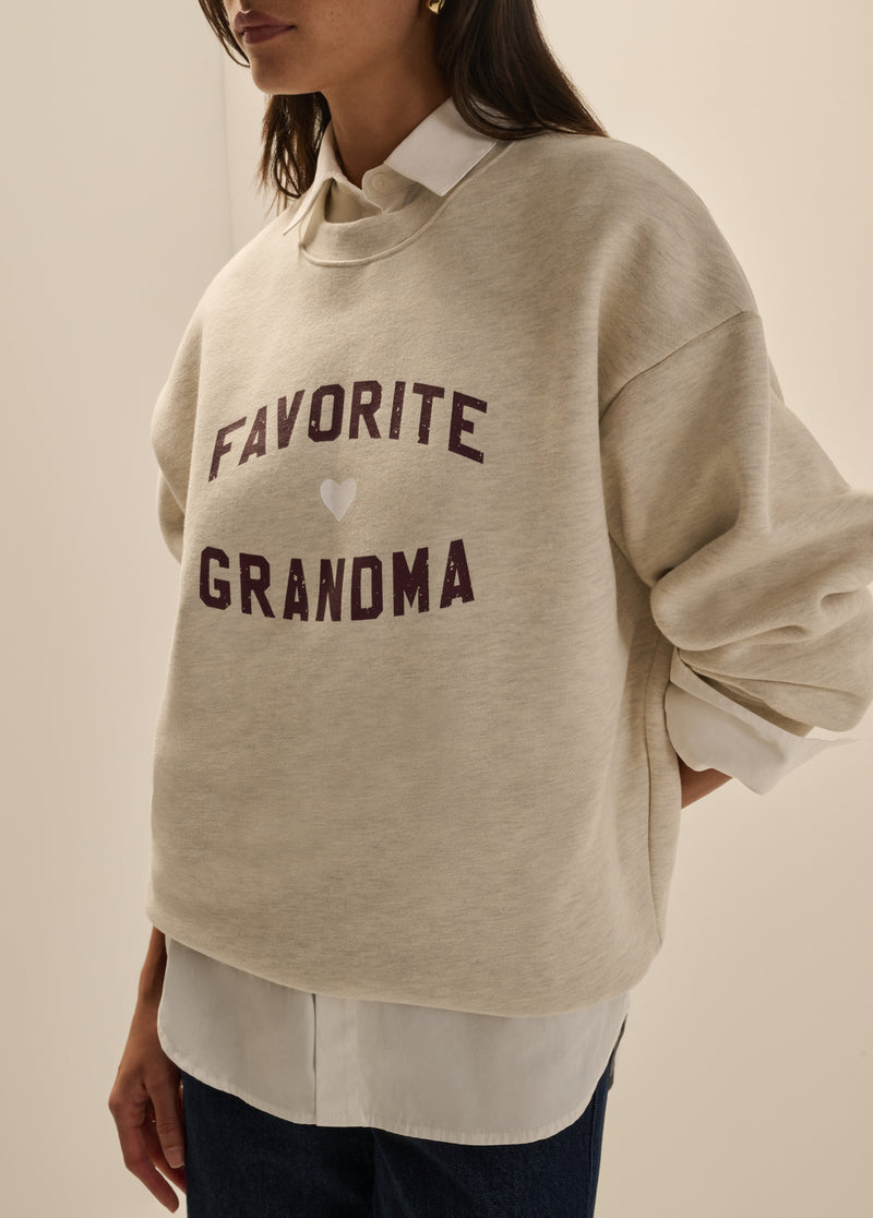 THE FAVORITE GRANDMA SWEATSHIRT