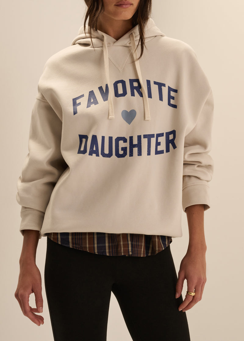 THE FAVORITE DAUGHTER HEART HOODIE