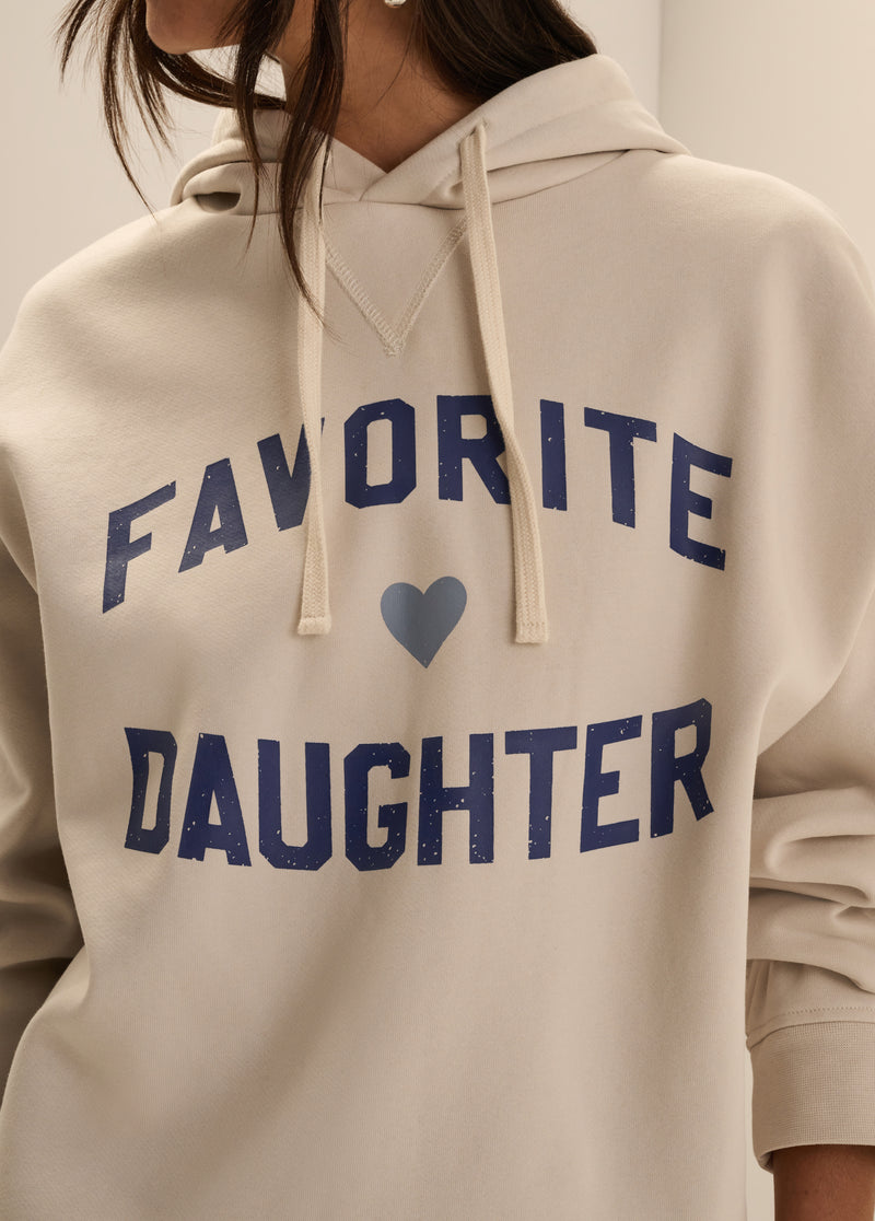 THE FAVORITE DAUGHTER HEART HOODIE