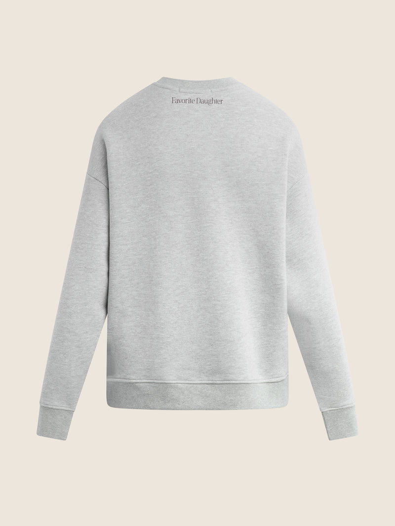THE FAVORITE SISTER HEART LOGO SWEATSHIRT