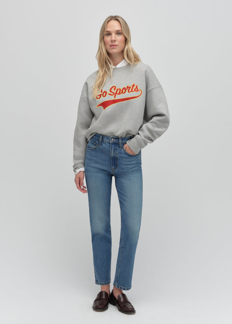heather grey red