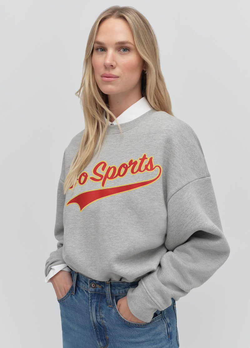 heather grey red