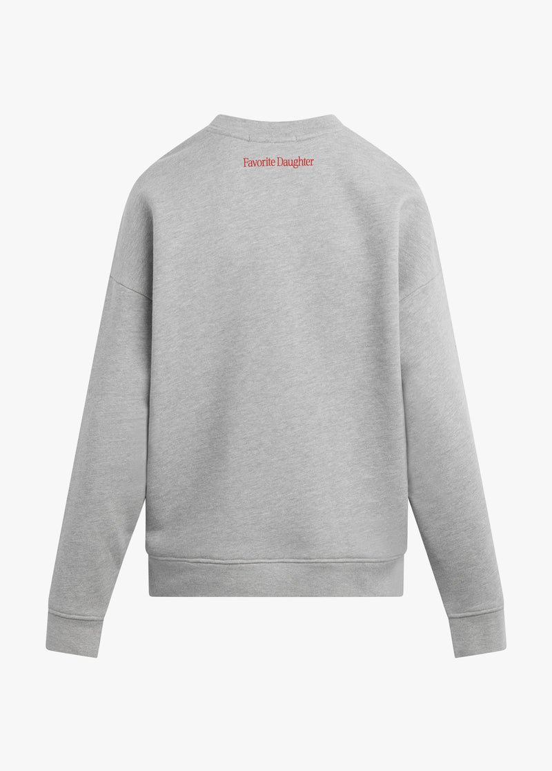 heather grey red