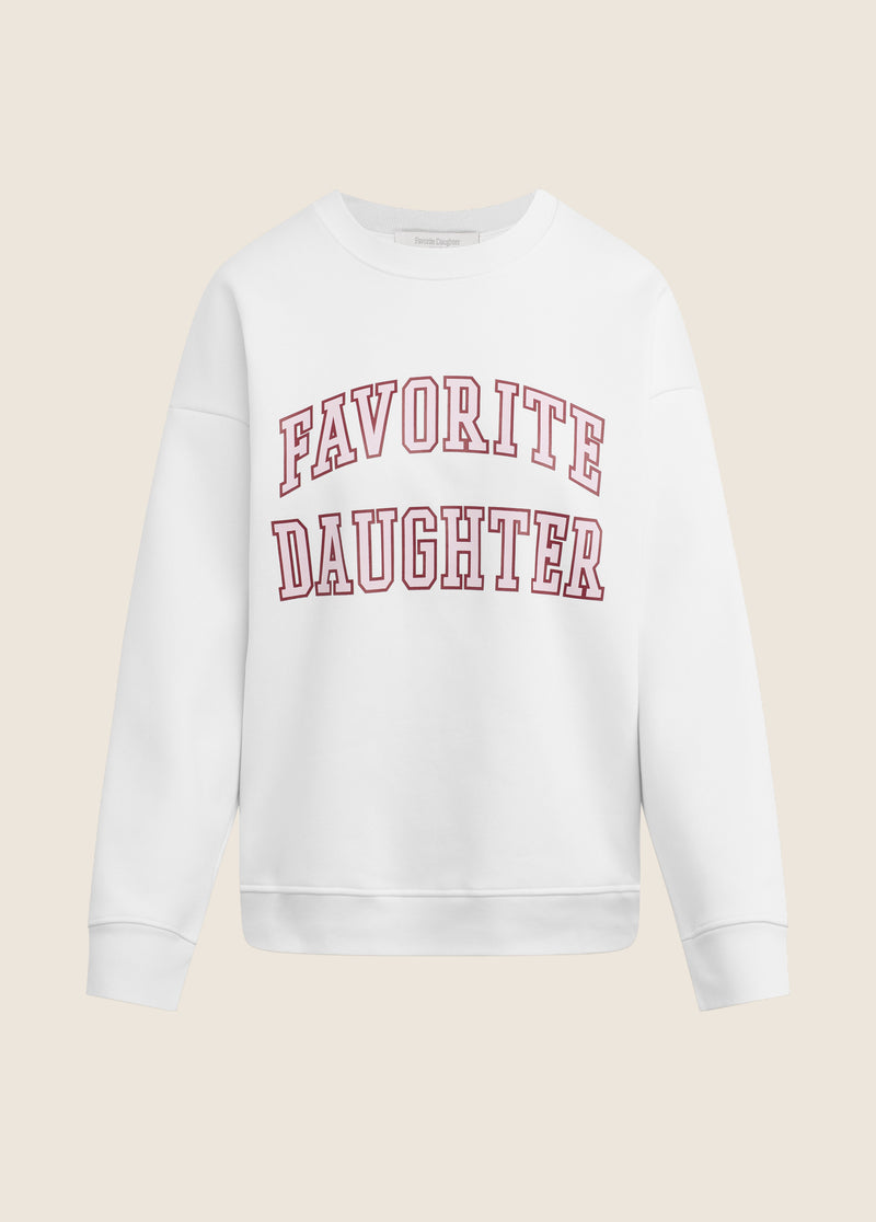 THE COLLEGIATE XOXO HEART SWEATSHIRT