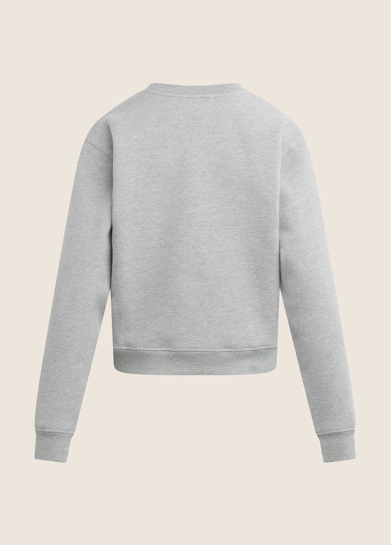 THE CROPPED SIGNATURE SWEATSHIRT