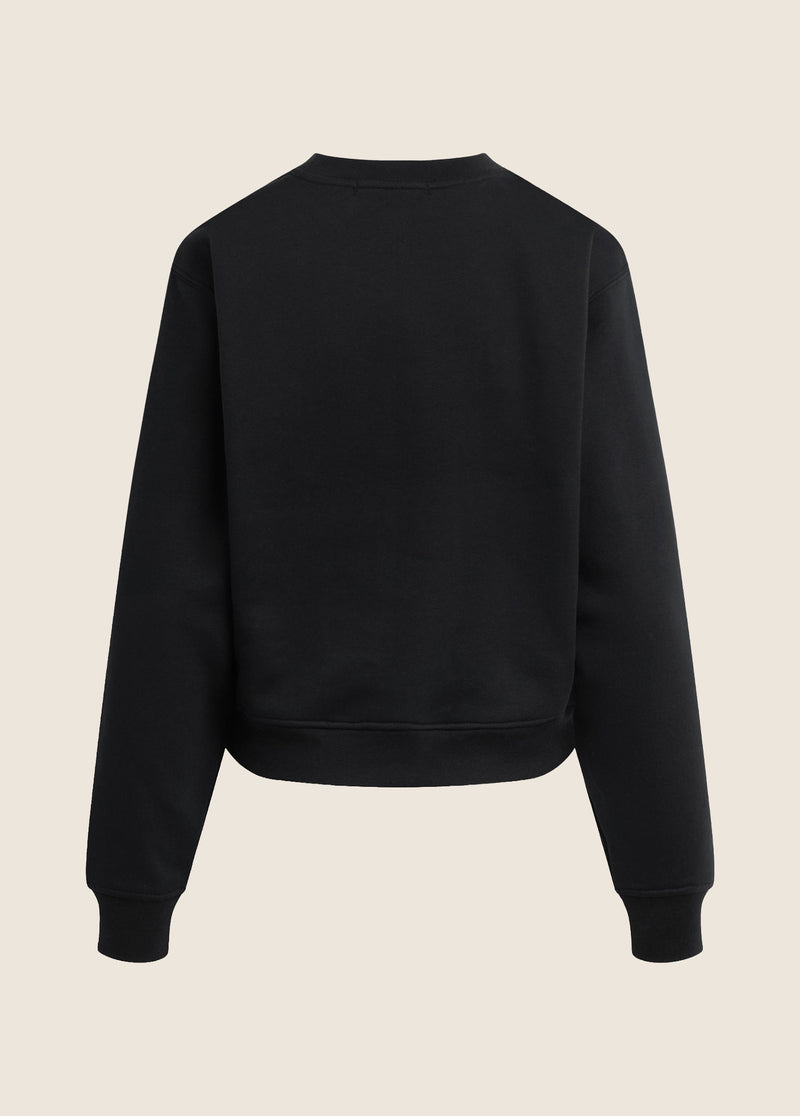 THE EMBROIDERED FAVORITE DAUGHTER HEART SWEATSHIRT