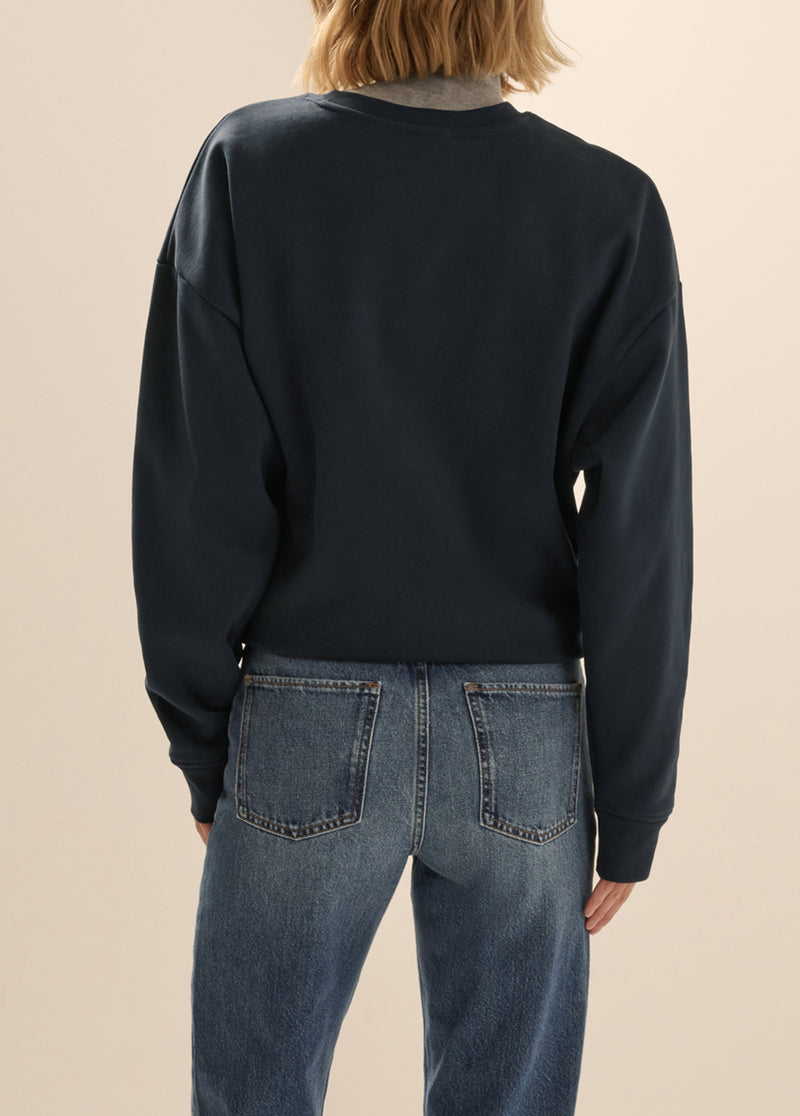 THE EMBROIDERY COLLEGIATE SWEATSHIRT