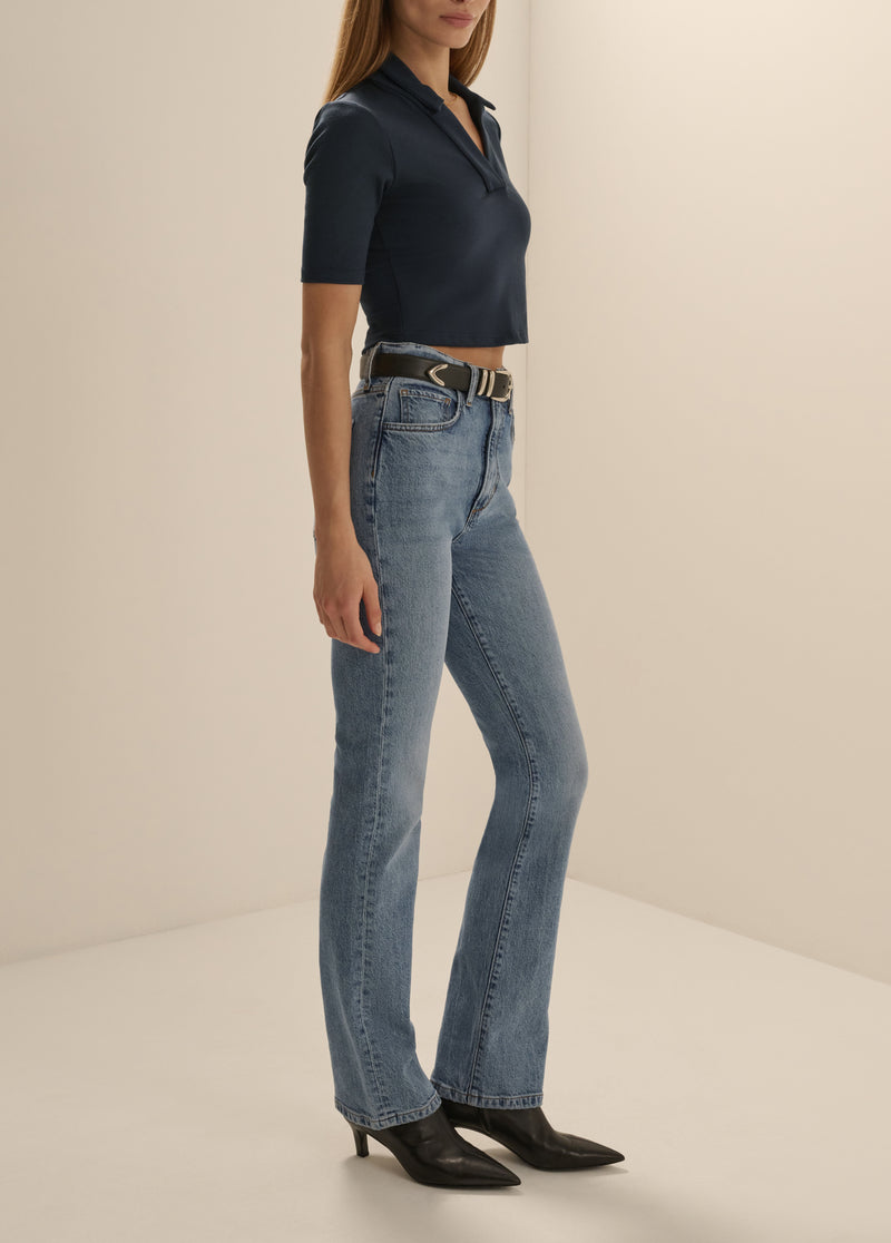 THE VALENTINA SUPER HIGH RISE MINI BOOT