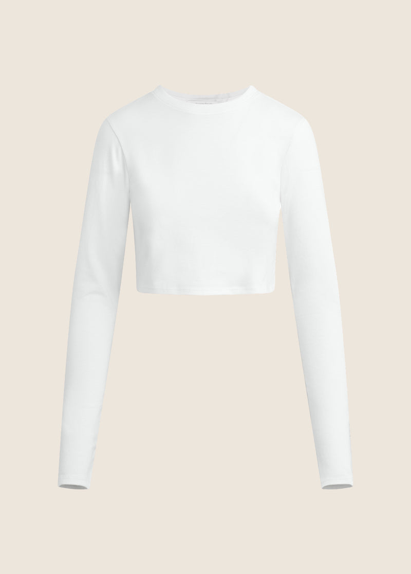 THE LONG SLEEVE LAURA CROP TOP