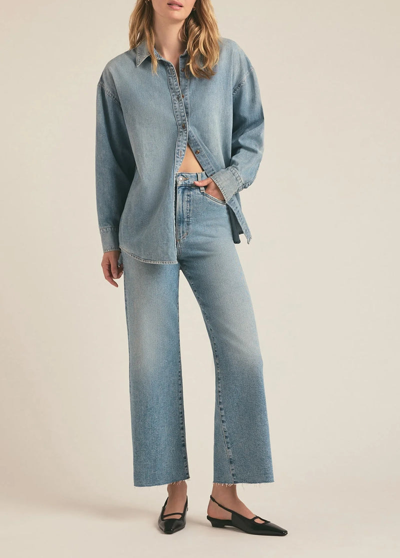 THE MISCHA SUPER HIGH RISE WIDE LEG ANKLE