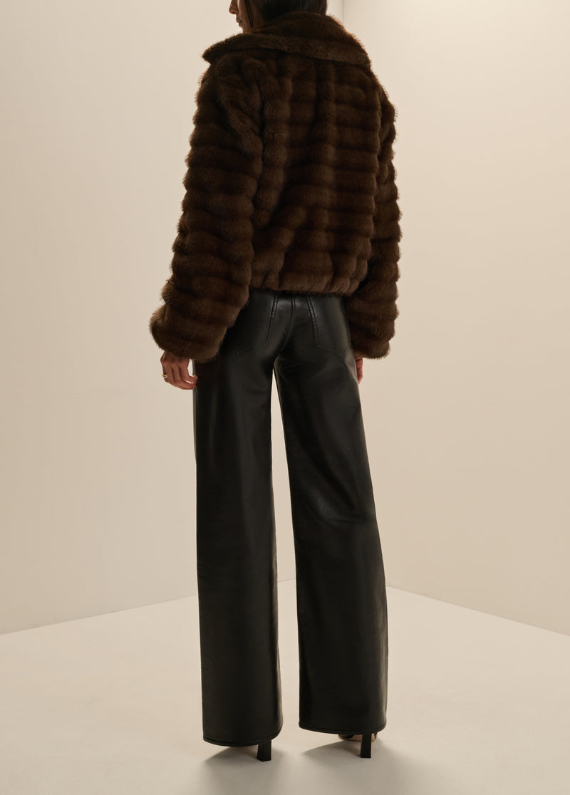 THE FAUX FUR LYDIA JACKET