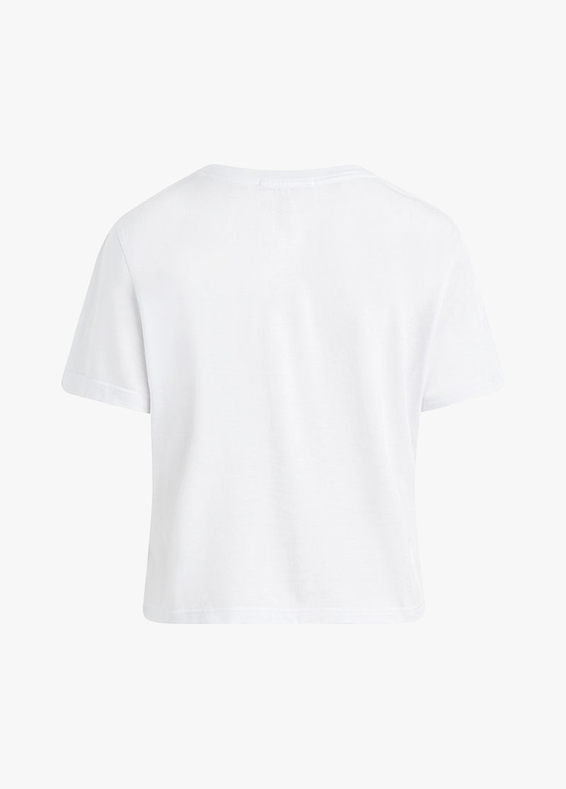 THE CROPPED COLLEGIATE TEE