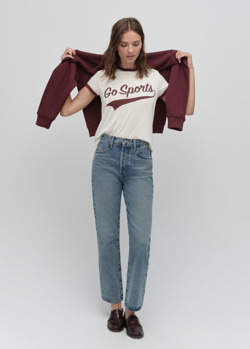 off white burgundy