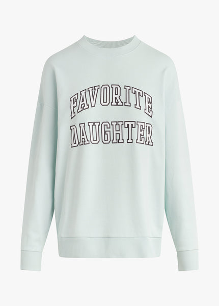 Favorite Daughter Collegiate Sweatshirt in Light Pink