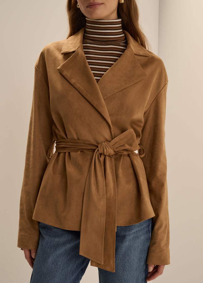 THE MARINA WRAP COAT