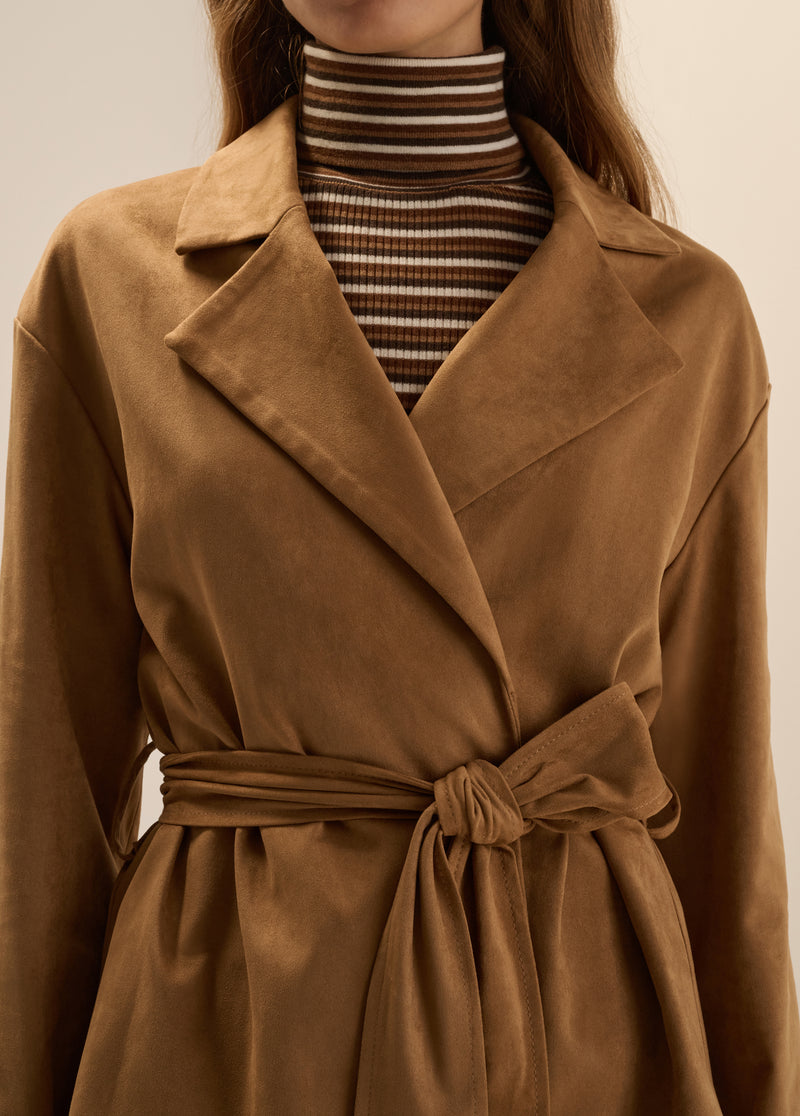 THE MARINA WRAP COAT