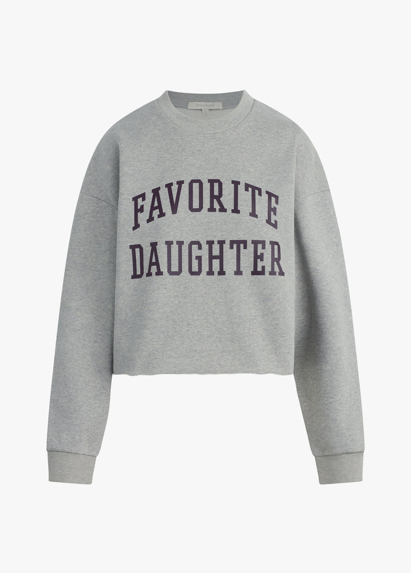 THE CROPPED COLLEGIATE SWEATSHIRT